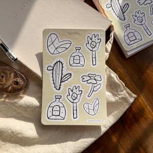 Habit Tracker Planner Stickers / Weekly / Bujo Journal Planner Stickers