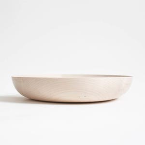 Crescent Large Wooden Bowl