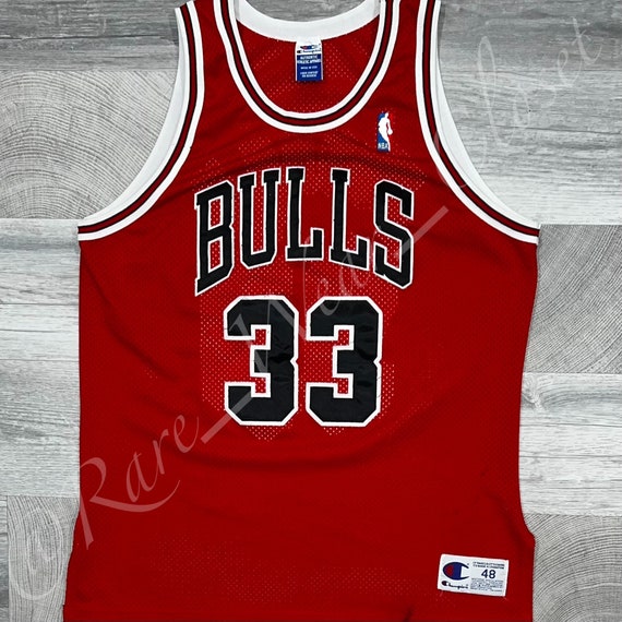 Vintage Champion NBA Chicago Bulls Scottie Pippen #33 Jersey - Men's S