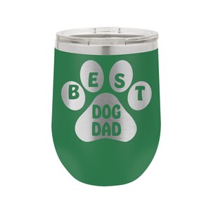Best Dog Dad Stainless Steel Best Dad Gift, Father&#39;s Day Gift, Stainless Steel Dad Tumbler, Gift for Him - 2055