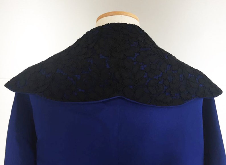 skirt in lace and satin /_ completo vintage sartoriale gonna cappottino in raso e pizzo vintage sartorial coat