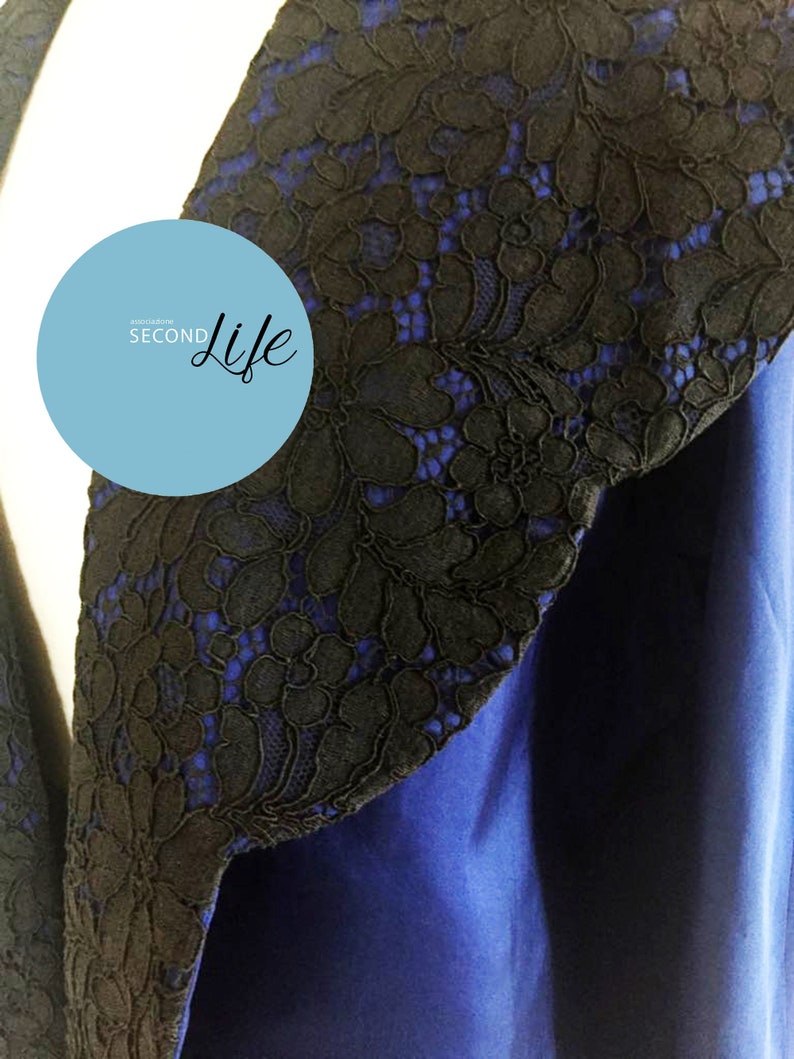 skirt in lace and satin /_ completo vintage sartoriale gonna cappottino in raso e pizzo vintage sartorial coat