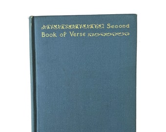 1906 Second Book of Verse by Eugene Field, Poetry, Antique Book