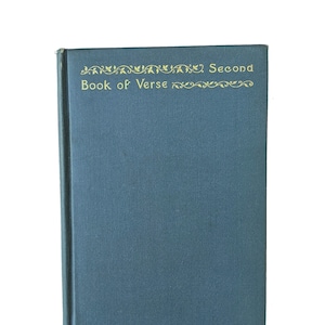Second Book of Verse by Eugene Field, 1906, Vintage Book of Poetry, Antique Book