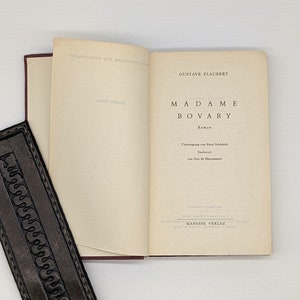 Madame Bovary by Gustave Flaubert in German 1952 Small Vintage Book
