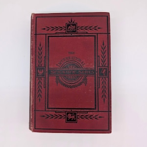 The Study of Sociology by Herbert Spencer 1883 American Edition Antiquarian College Text Book, Ex Library Book