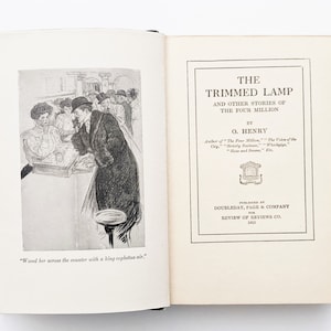 The Trimmed Lamp and Other Stories of the Four Million by O. Henry, Short Stories, Vintage 1915