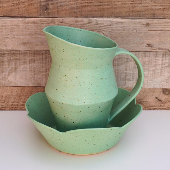 Printable Jug and Washbowl Slab Pottery Template