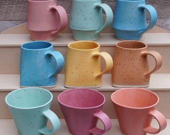 Bundle of 3 Printable Pottery Mug Templates