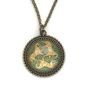 Druid's Knot Bronze Pendant Druid's Knot Bronze Pendant