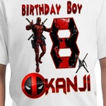 Deadpool Birthday Shirt Deadpool Party Supplies Deadpool Etsy