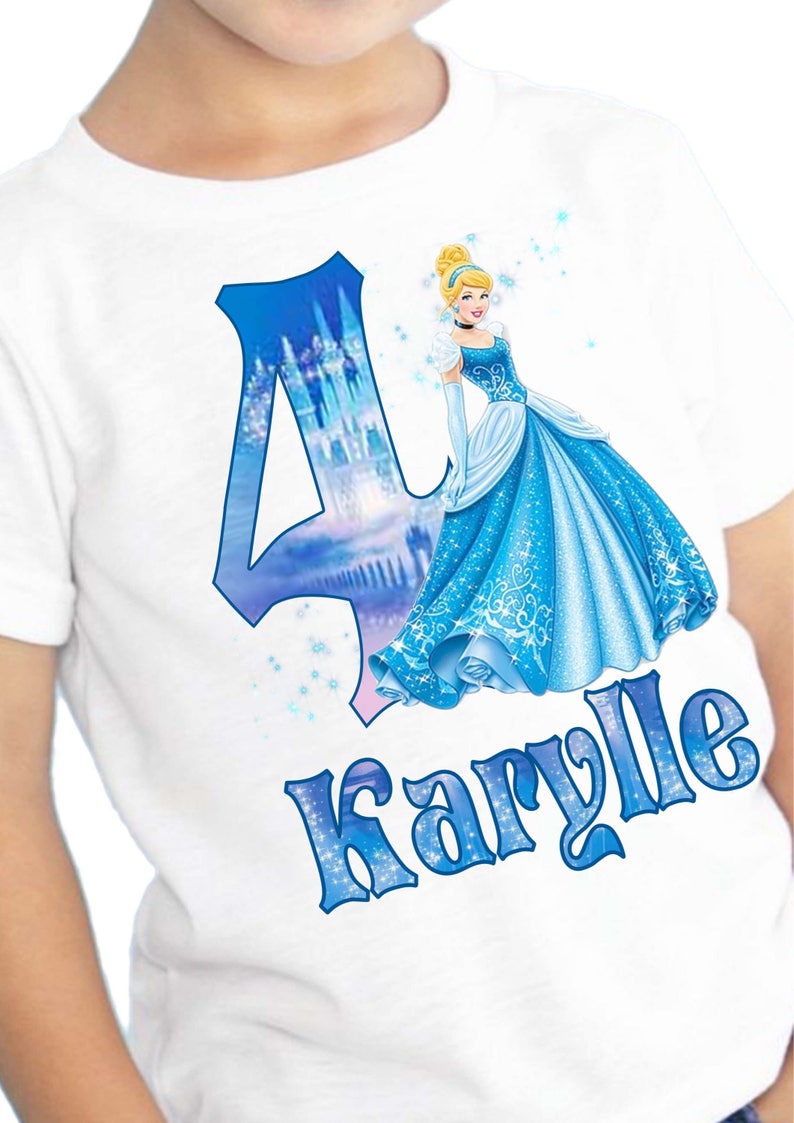 cinderella birthday shirt