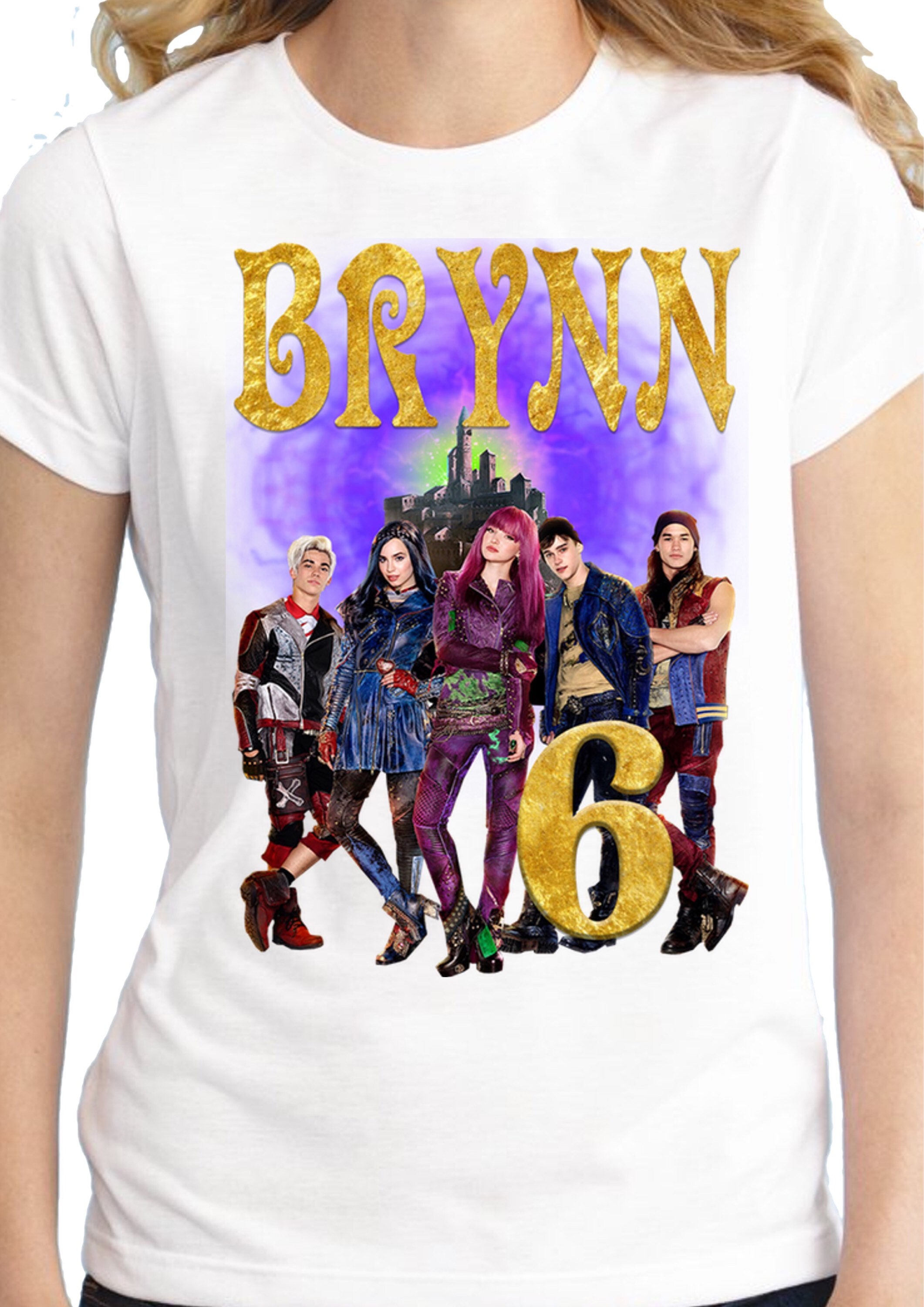 Descendants Birthday Shirt/Descendants Shirt/Descendants | Etsy
