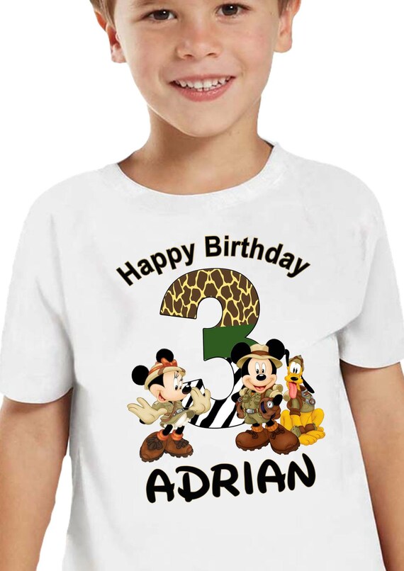 mickey safari shirt