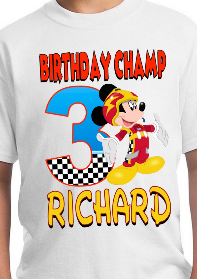 mickey mouse party shirts