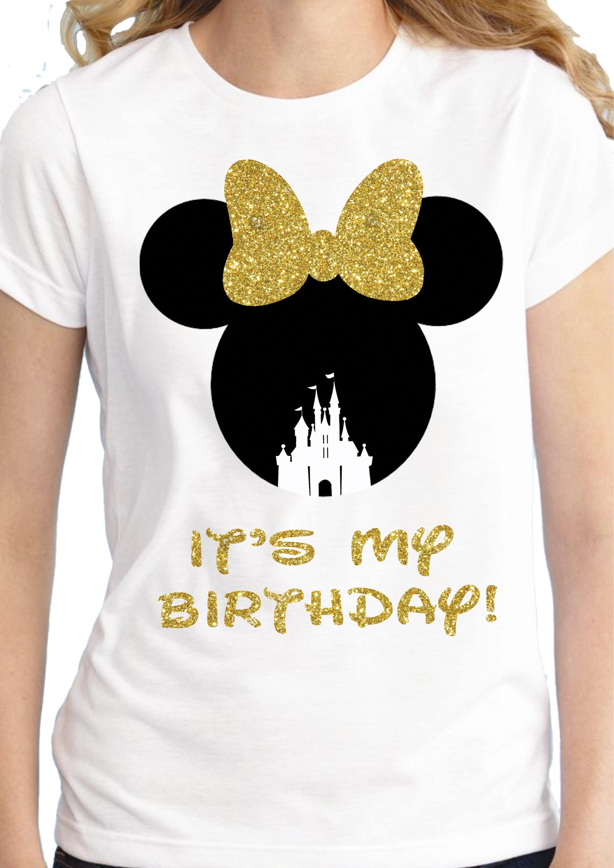 minnie mouse birthday shirt