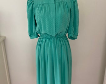 dark sea green dress