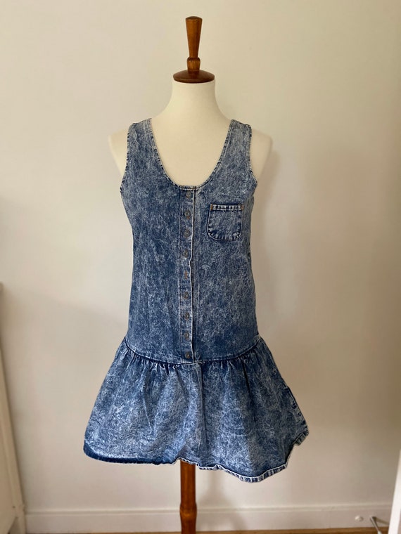 Vintage dress // 1990s jean dress
