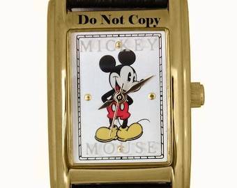 Disney dames Mickey Mouse gepensioneerd Disney-verzamelaarshorloge