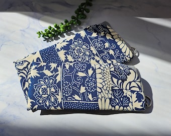 Japanese Silk Kimono Eyeglass Case: Soft Padded Sleeve, Handmade