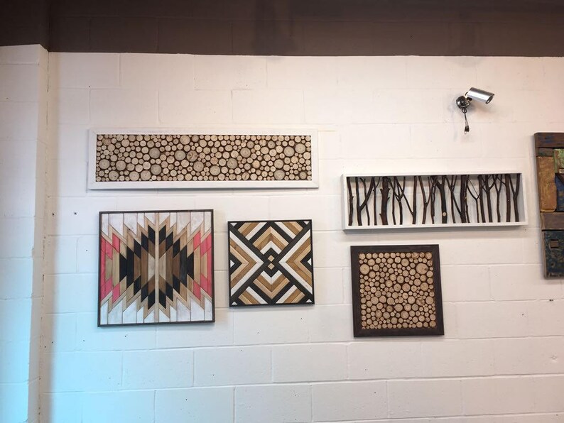 Handcrafted Wooden Wall Art Handmade Wooden Chip Wall Art Etsy