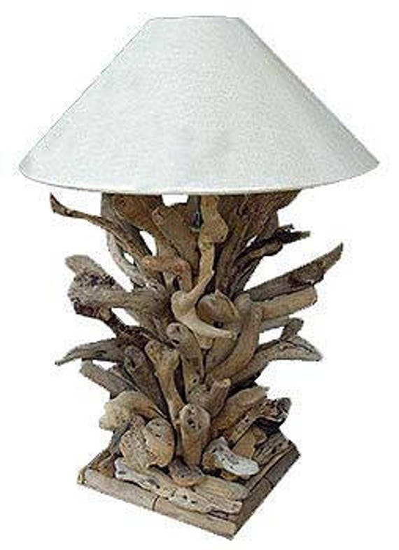 driftwood table lamp