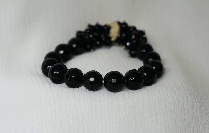 Black Onyx Stretch Bracelet