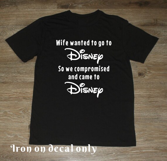 Wife Wanted To Go To Disney So We Compromised And Came To Etsy