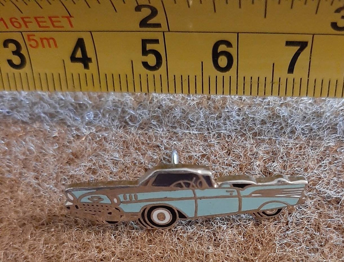 Vintage enamel classic car hat pins Etsy
