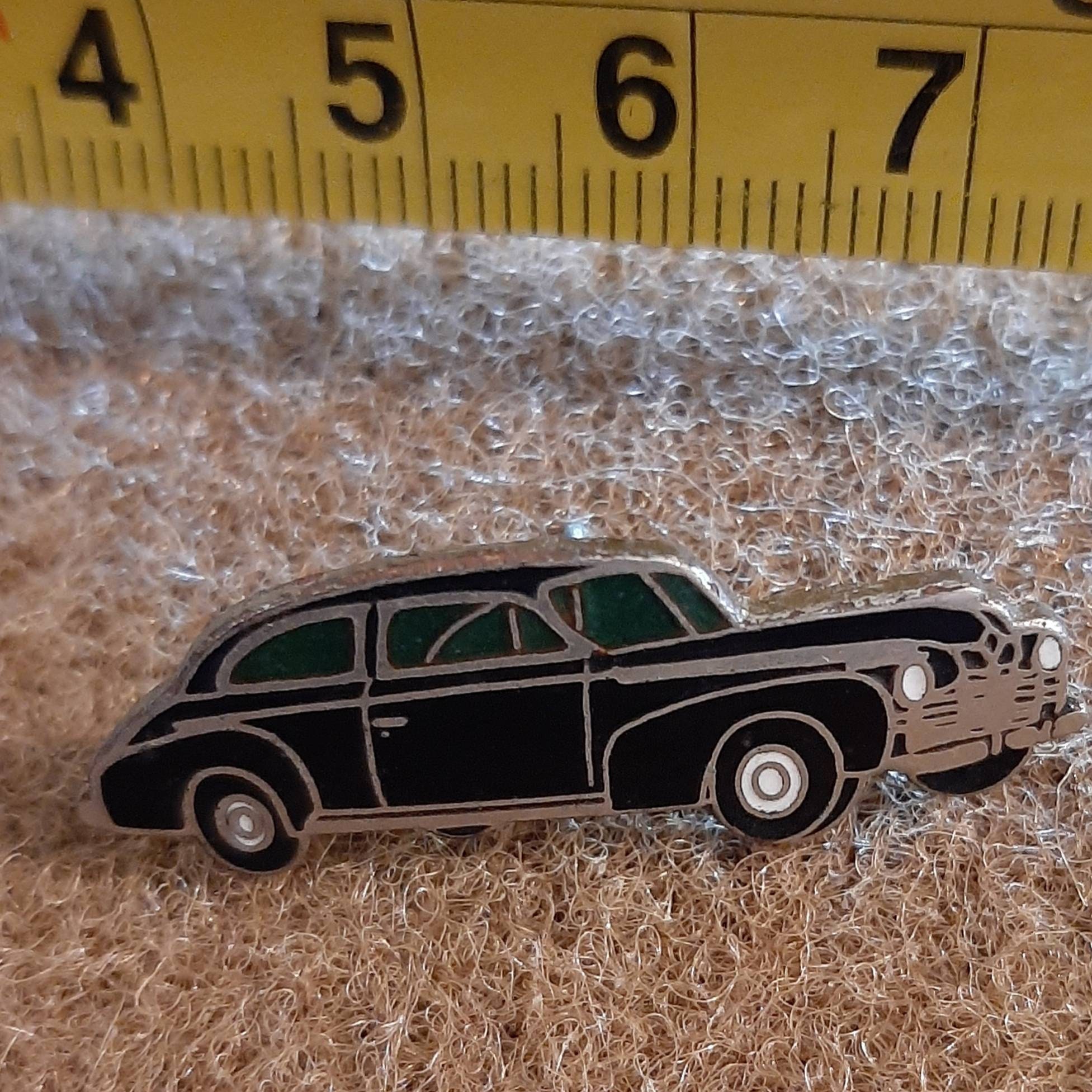 Vintage enamel classic car hat pins Etsy