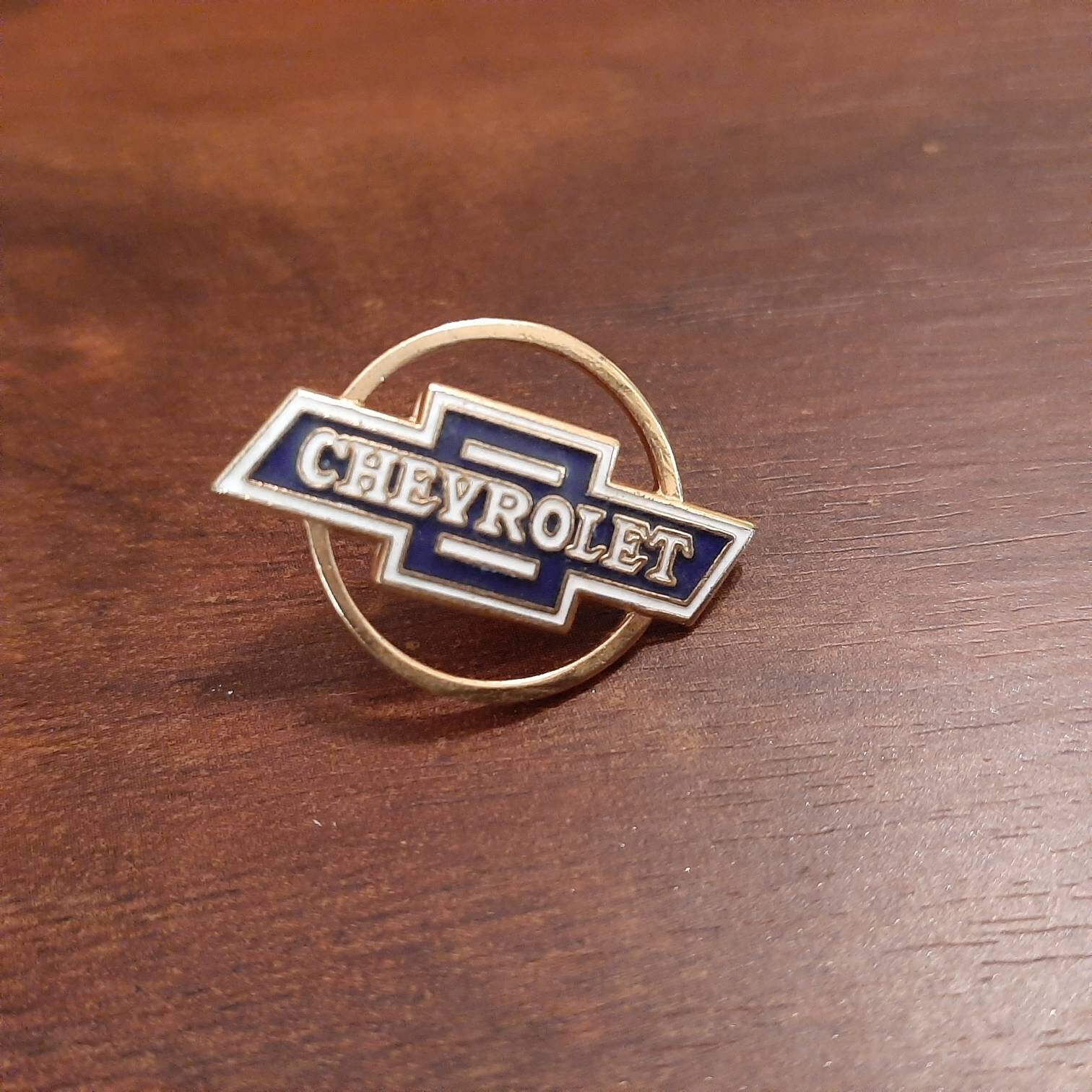 Vintage enamel Chevrolet hat pins Etsy
