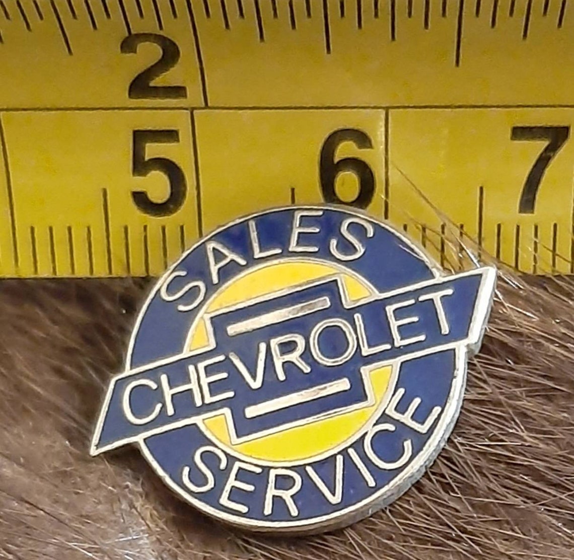 Vintage enamel Chevrolet hat pins Etsy