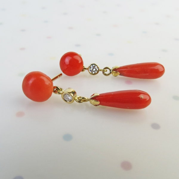 Gold and Coral - Etsy