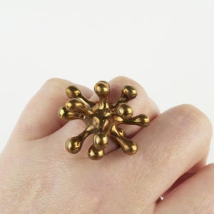 Monica Castiglioni Pre Owned Ring Ultra Modern Italian Organic
