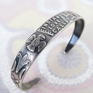 Mirror Flanks Vintage Native American Navajo Turquoise Sterling Silver Bracelet Old Mirror Flanks Vintage Native American Navajo Turquoise Sterling Silver Bracelet Old