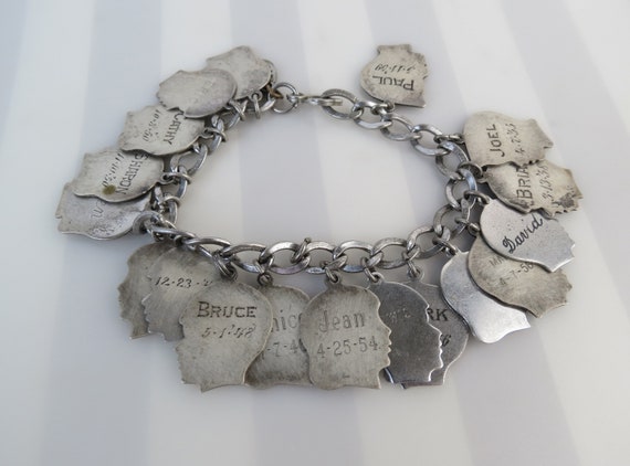 Silhouette charm best sale bracelet