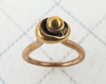 Monica Castiglioni Pre Owned Ring Ultra Modern Italian Organic
