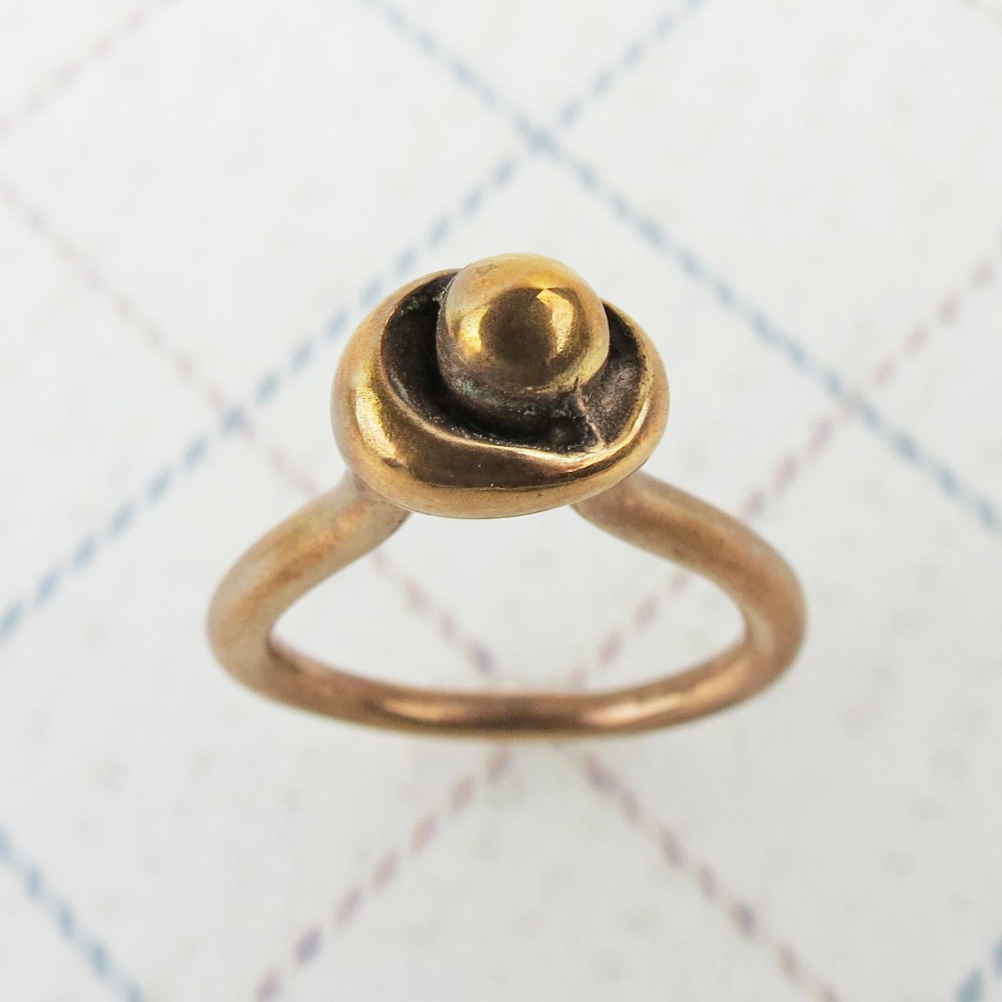 Monica Castiglioni Pre Owned Ring Ultra Modern Italian Organic