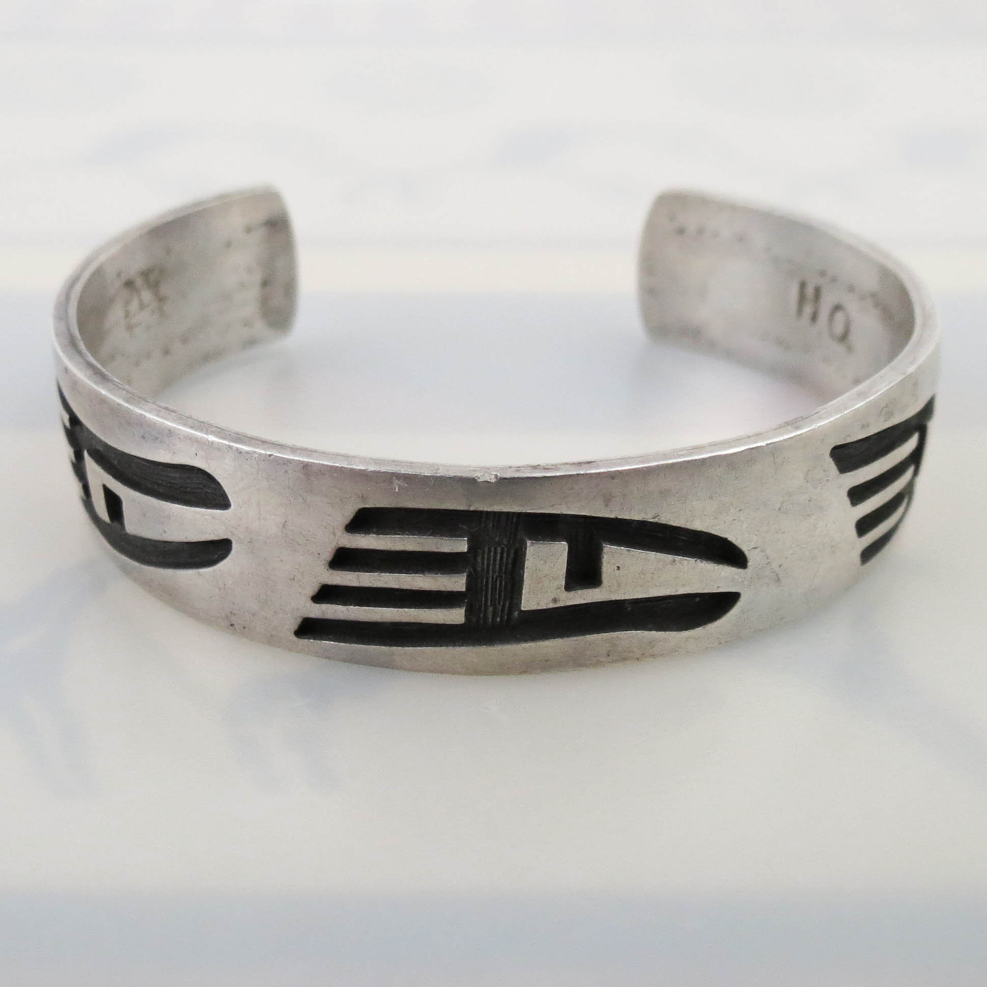 Harvey Quanimptewa Hopi Native American Sterling Silver