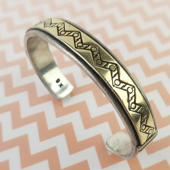 Mark Jimenez Apache Comanche 14k and sterling sil… - image 2