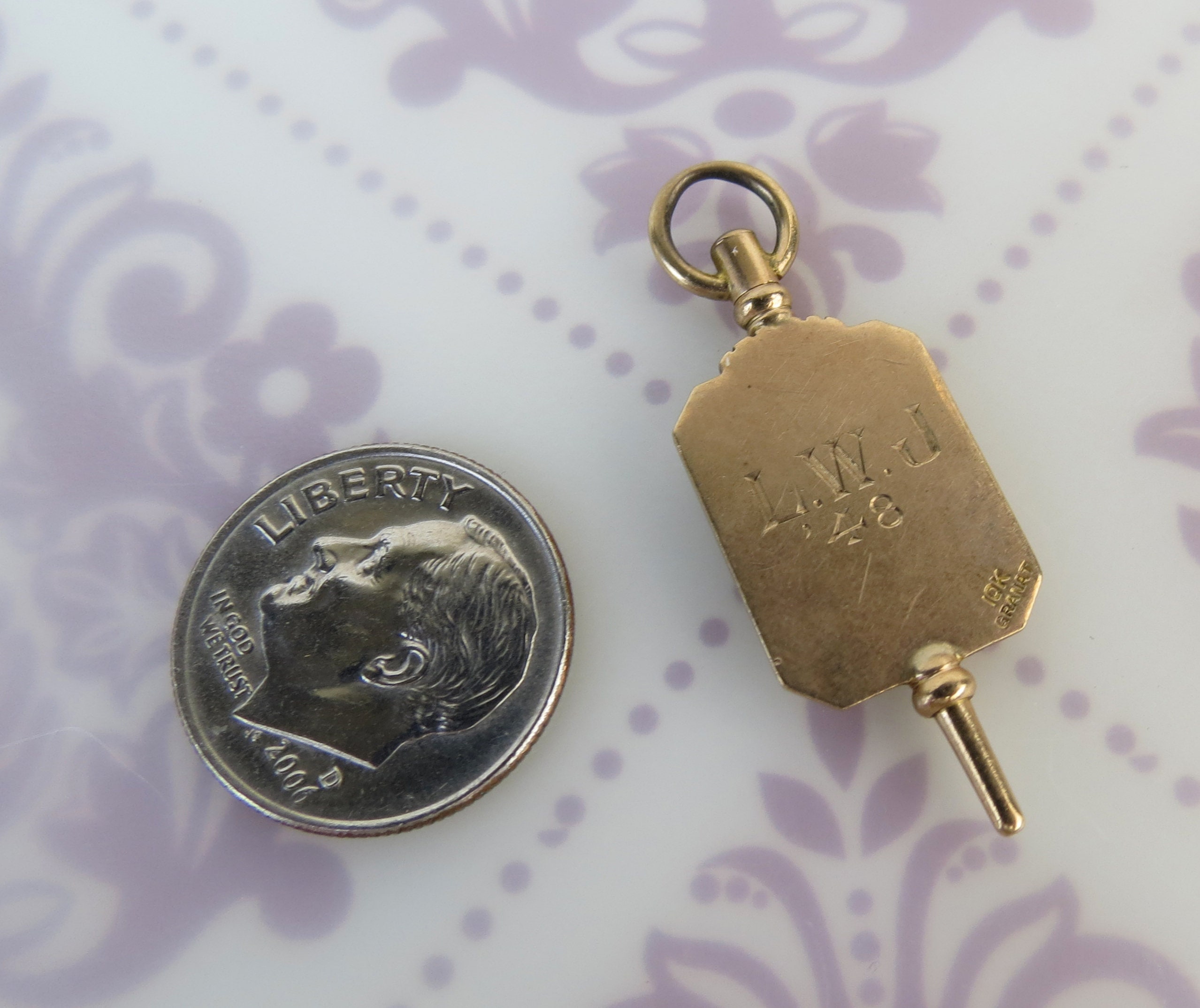 Vintage Lock Key Bejeweled Kit Nábytkové zámky za 285 Kč - Allegro