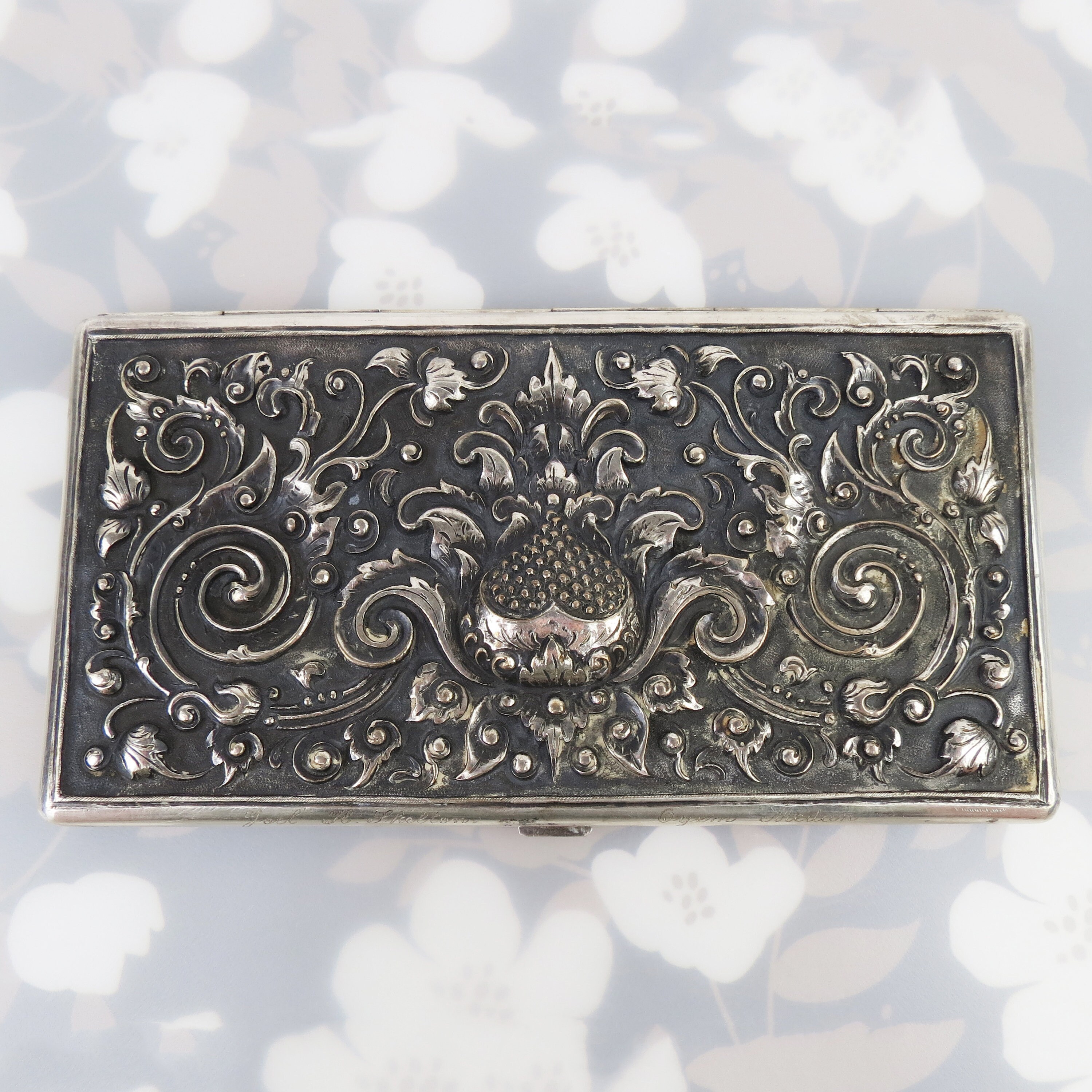 シガレットケース シルバー 800MD アンティーク 【公式通販】