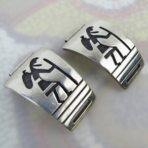 Benjamin Mansfield Hopi Native American Sterling Silver Vision 