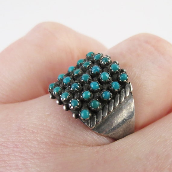 Vintage Native American Zuni ring by Peter and Vi… - image 1