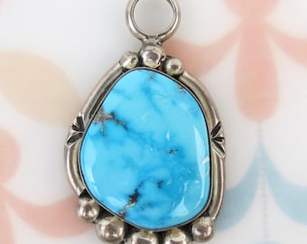 ターコイズ スターリングシルバー ペンダント 並行輸入品】DOLIOX 本物のターコイズネックレス レディース 925