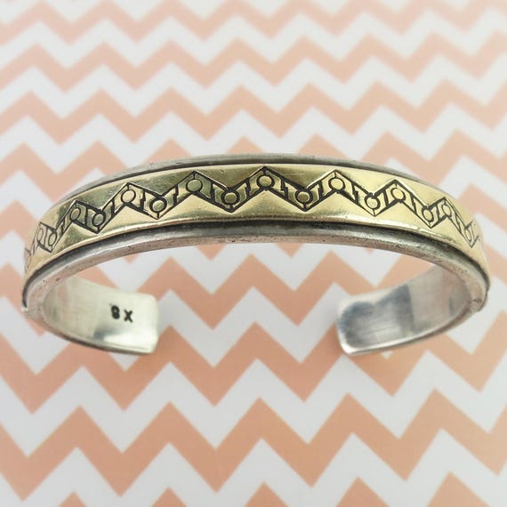 Mark Jimenez Apache Comanche 14k and sterling sil… - image 1