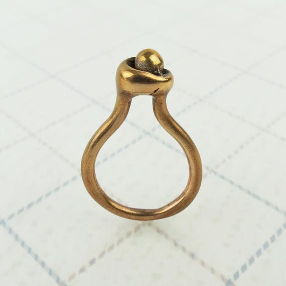 MONICA CASTIGLIONI リング Monica Castiglioni Pre Owned Ring Ultra Modern Italian Organic