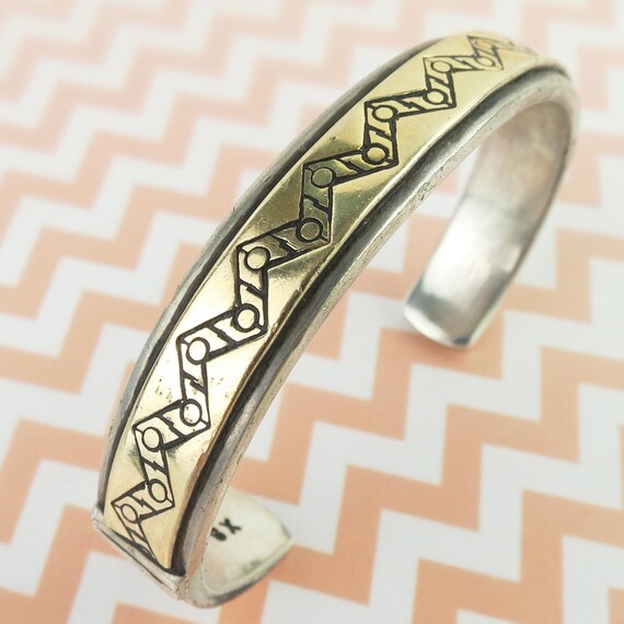 Mark Jimenez Apache Comanche 14k and sterling sil… - image 8