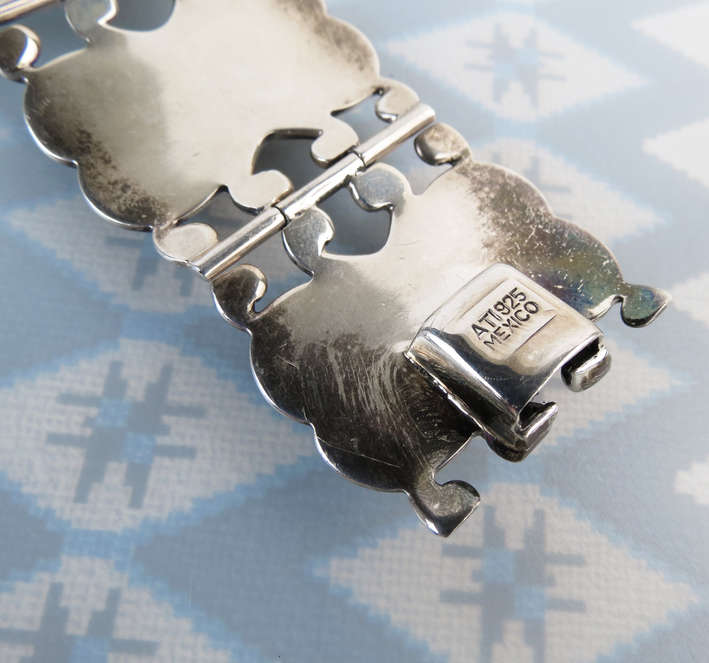 ヴィンテージ メキシカン ソーダライト スターリングシルバー パネル