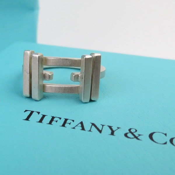 Tiffany & Co. Frank Gehry Axis ring sterling silver 925 Size